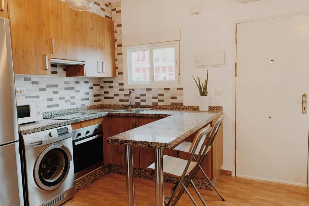 מאלגה Precioso Apartamento A 50M De La Playa En El Palo מראה חיצוני תמונה